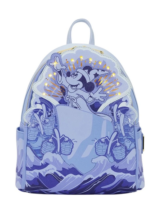 Loungefly Handbags - NWT Loungefly Disney Fantasia Light Up Mini Backpack